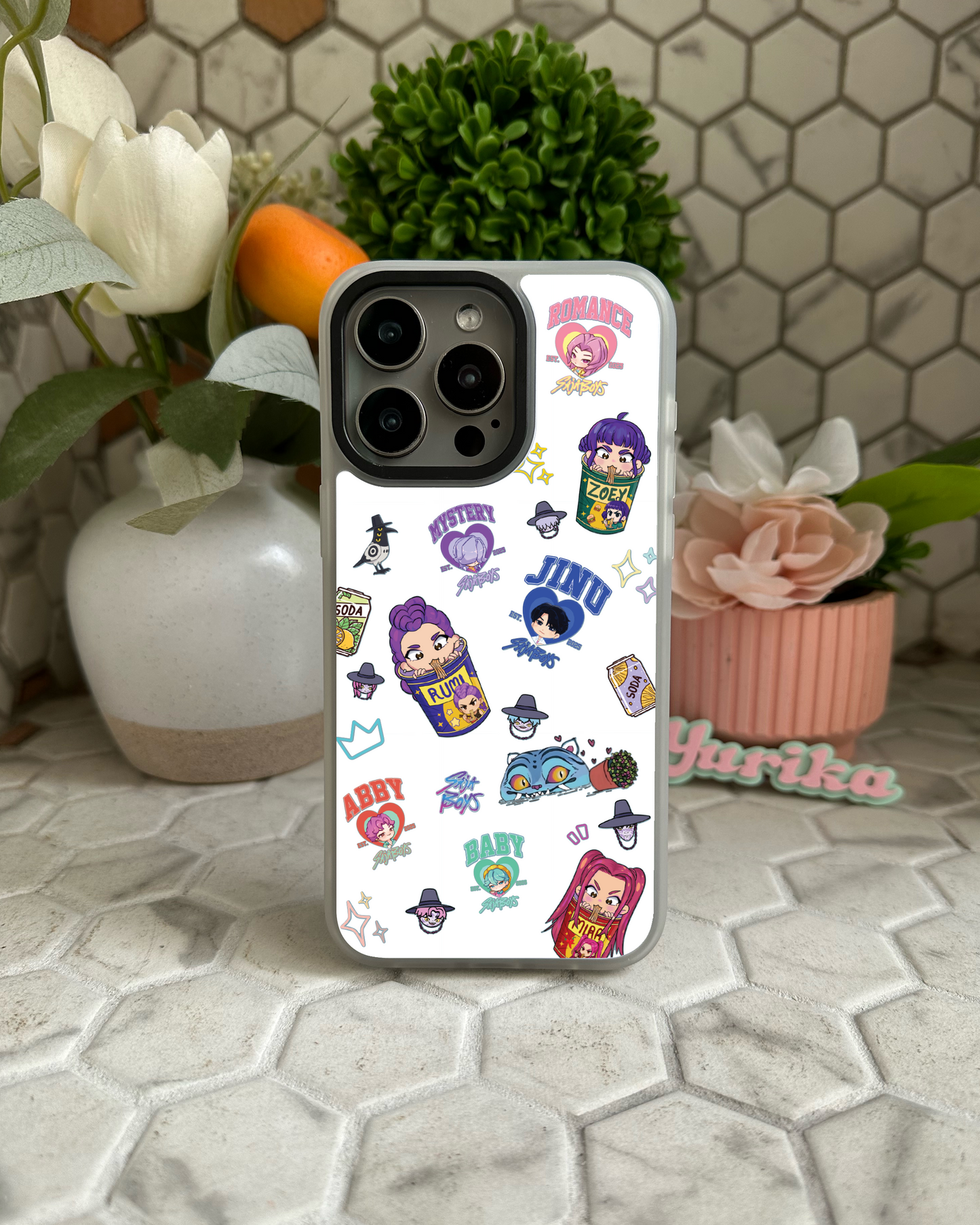 PREORDER: KPDH Mirrored iPhone Case (Clear Bumper)