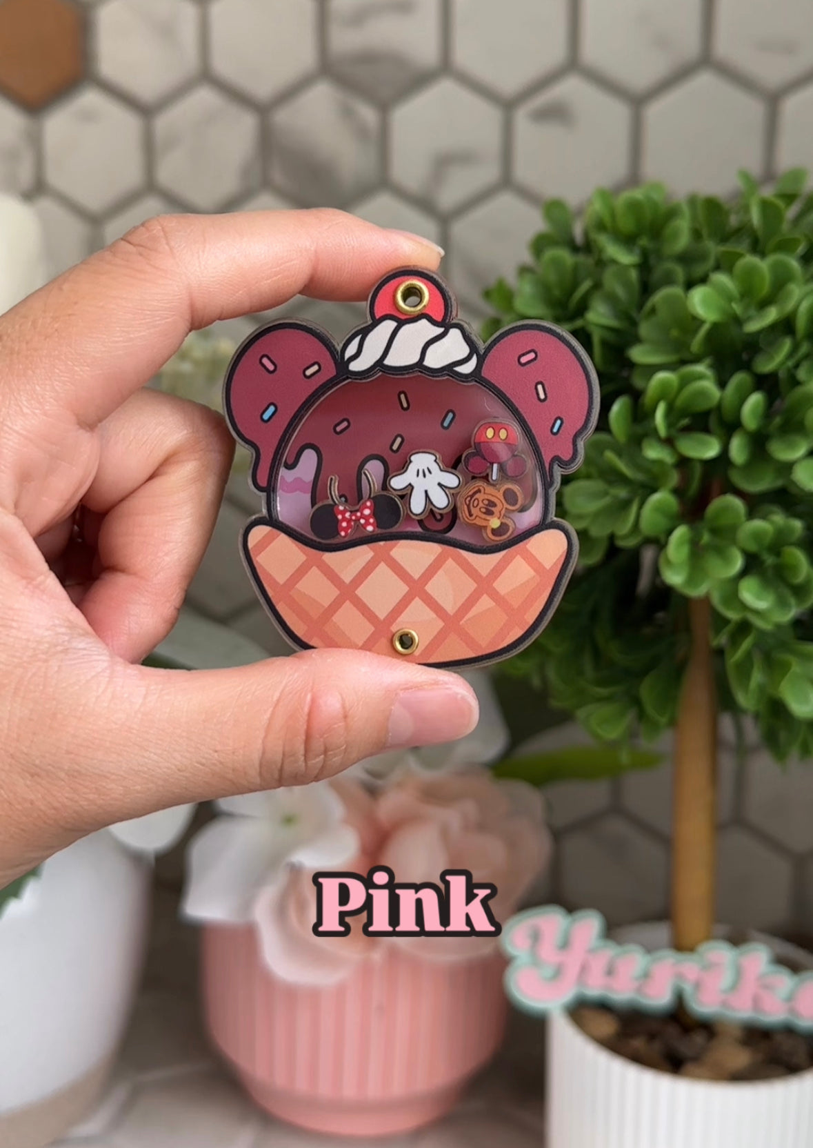 Dry Shaker: Mouse Ice Cream Sundae