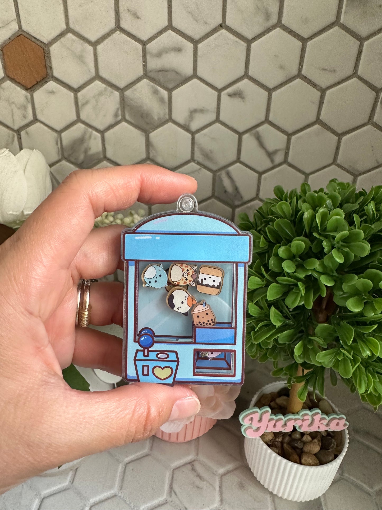 Dry Shaker: Crane Game (Blue)