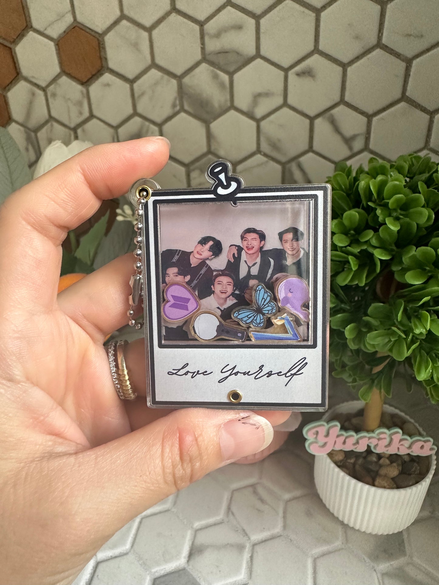 Dry Shaker: BTS Polaroid (Customizable)