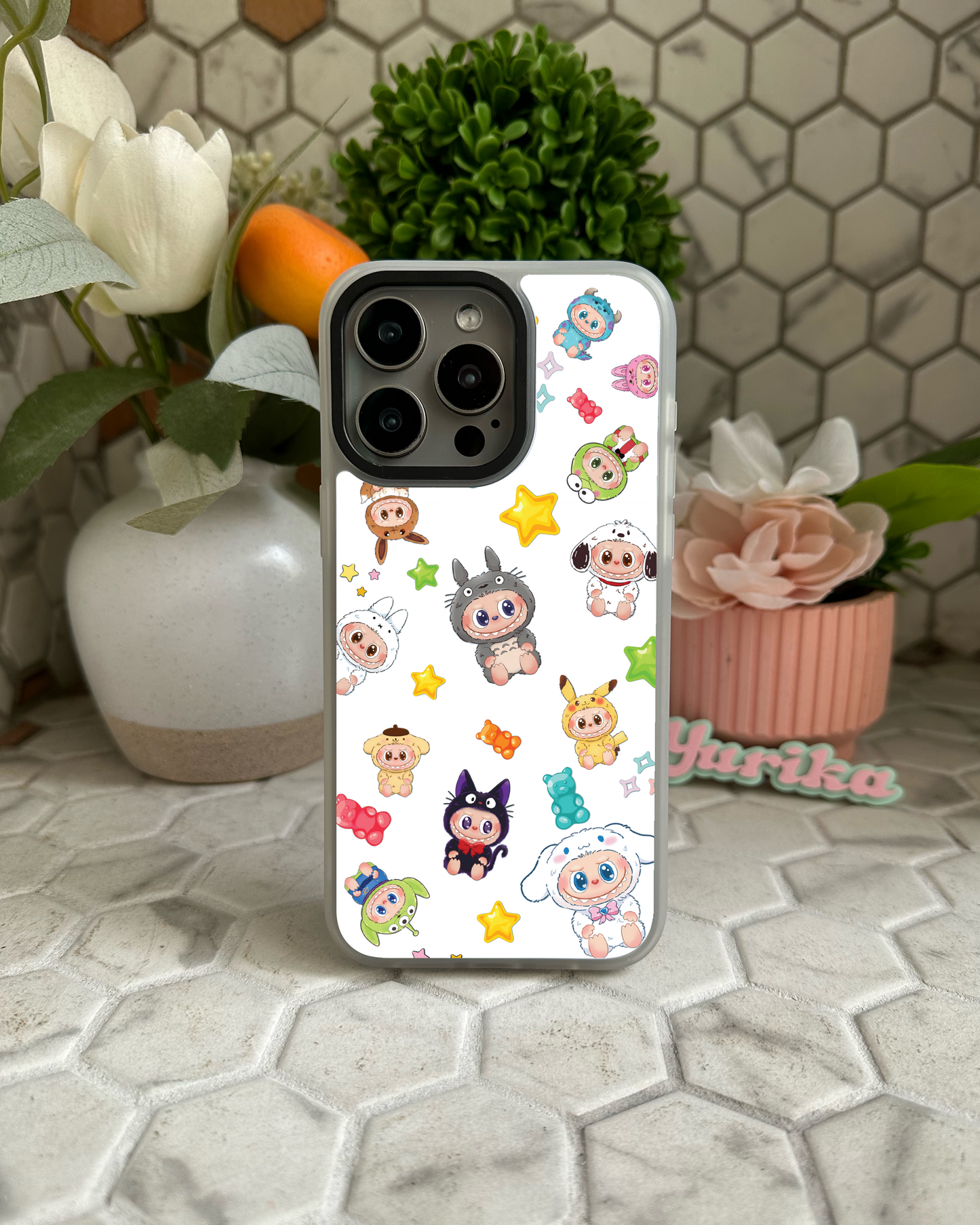 PREORDER: Little Bu Mirrored iPhone Case (Clear Bumper)